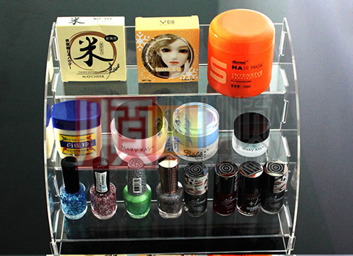 亚克力化妆品展示架