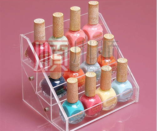 亚克力化妆品展示架